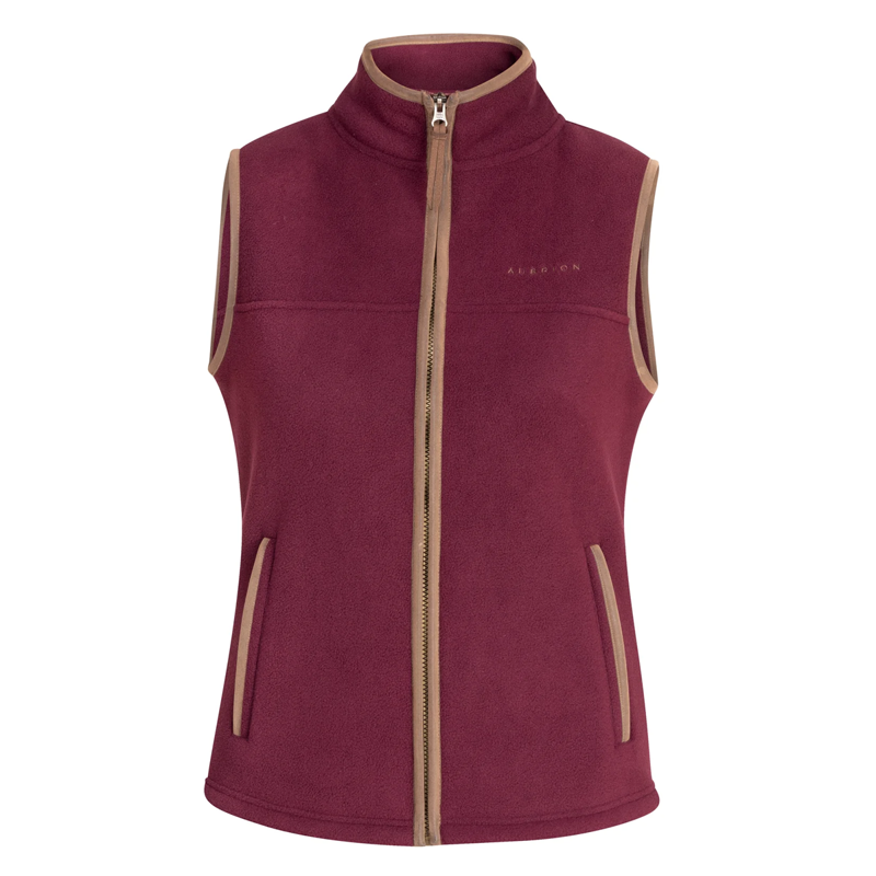 Aubrion Core Fleece Gilet - Gents - Maroon