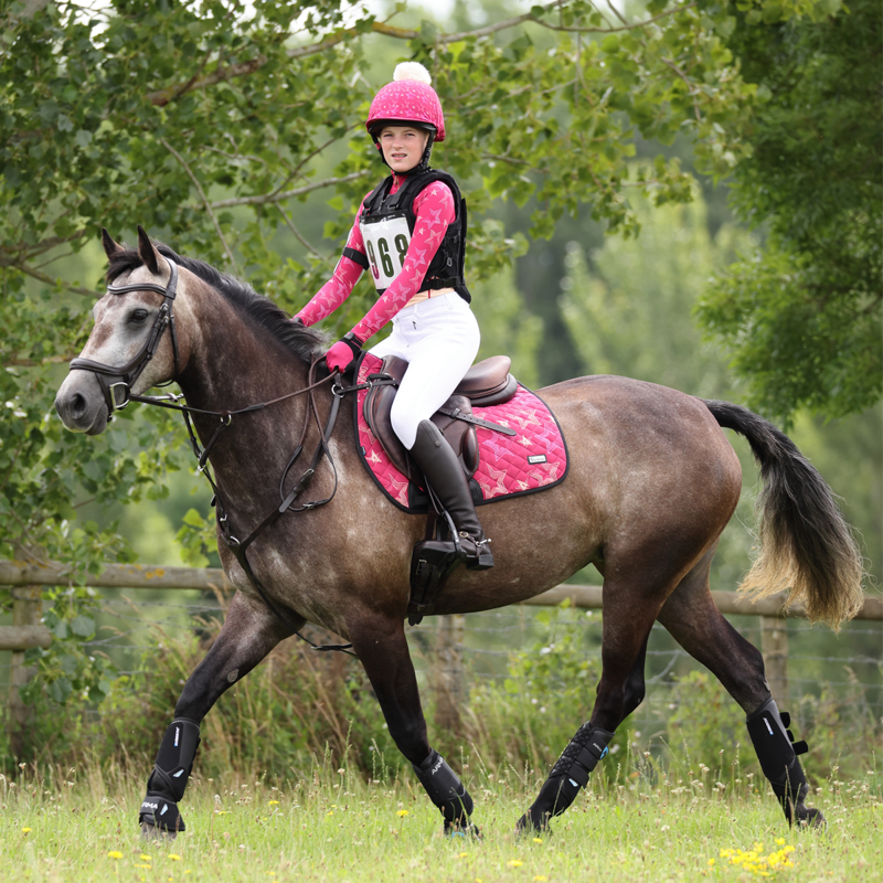 Aubrion Young Rider Hyde Park Saddlecloth - Star-6