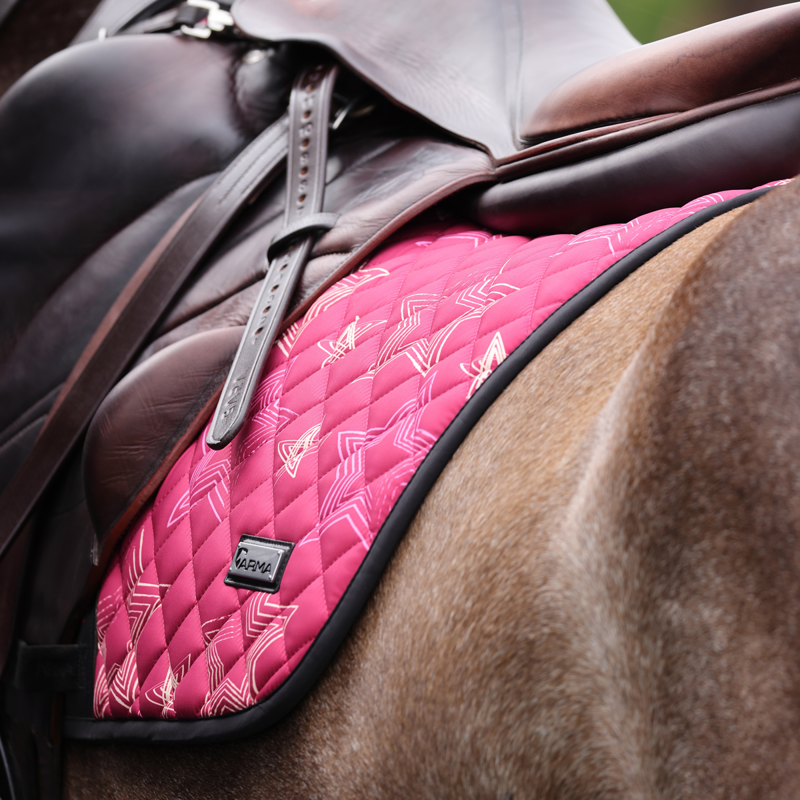 Aubrion Young Rider Hyde Park Saddlecloth - Star-4