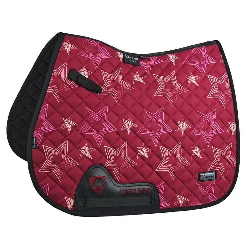 Aubrion Young Rider Hyde Park Saddlecloth - Star