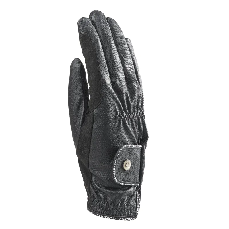 Aubrion Stadium Winter Riding Gloves - Black