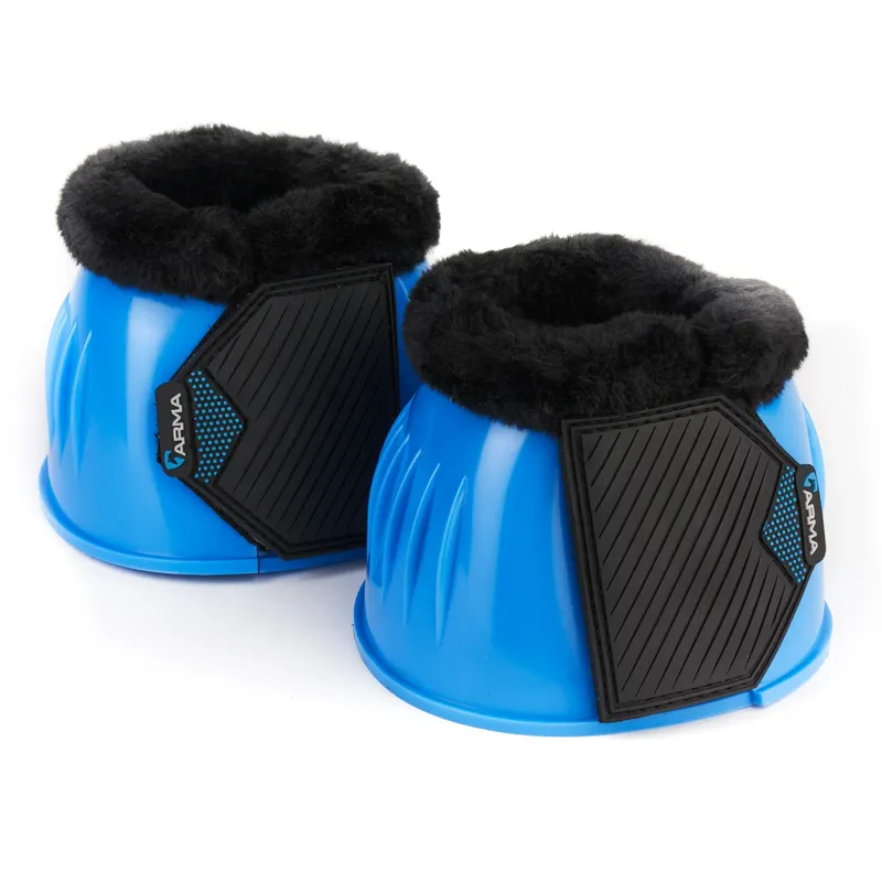 Shires ARMA Comfort Gloss Over Reach Boots - Blue