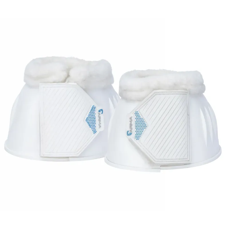 Shires ARMA Comfort Gloss Over Reach Boots - White