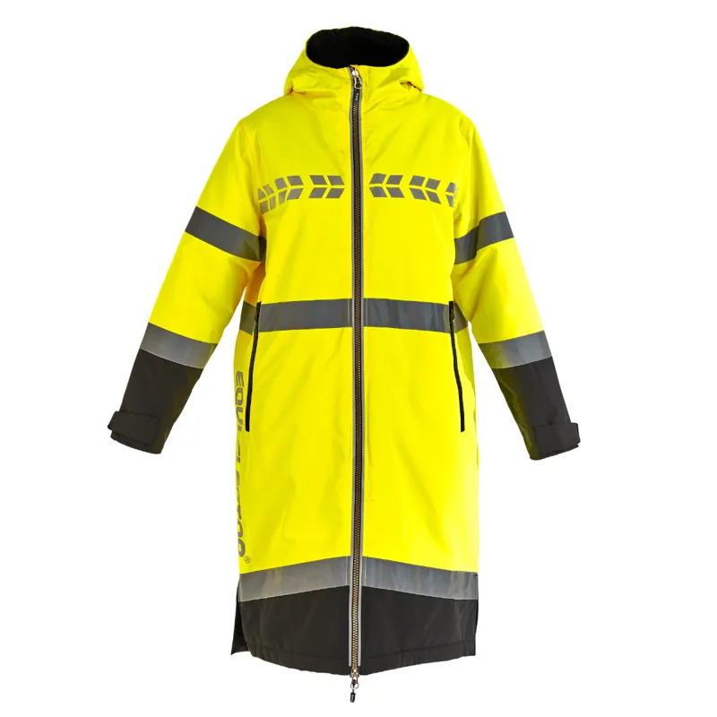 Shires EQUI-FLECTOR Adults All Weather Robe - Yellow