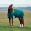 WeatherBeeta ComfiTec Plus Dynamic High Neck 0g Turnout Rug - Forest Green/Navy