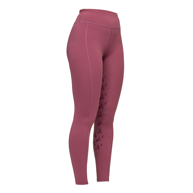 Aubrion React Non-Stop Riding Tights - Mauve-1