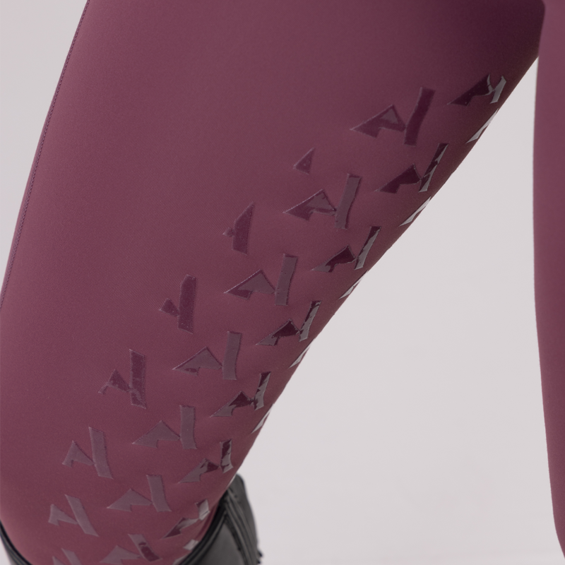 Aubrion React Non-Stop Riding Tights - Mauve-10