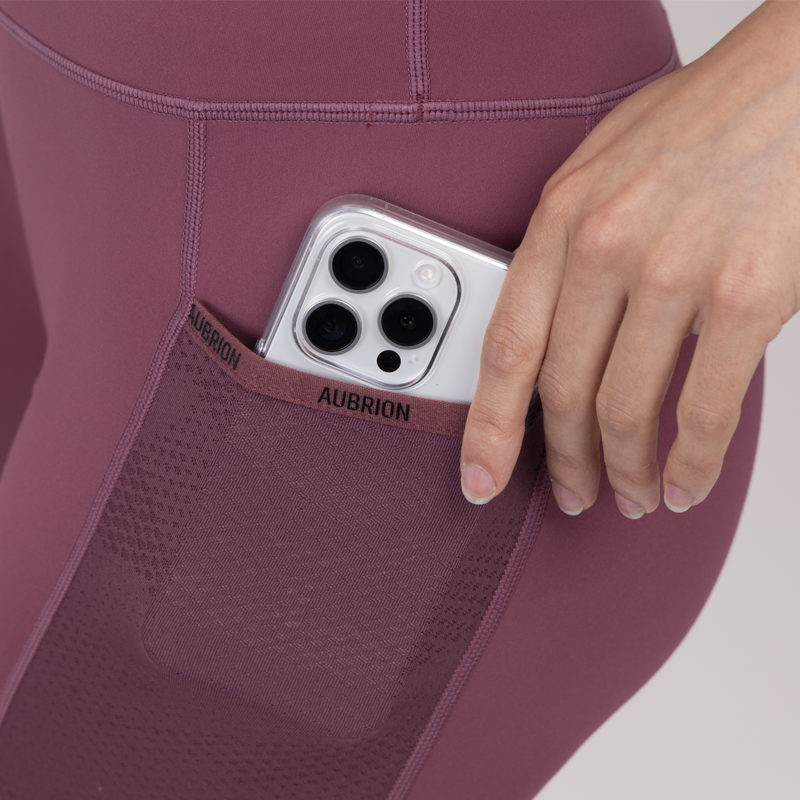 Aubrion React Non-Stop Riding Tights - Mauve-9