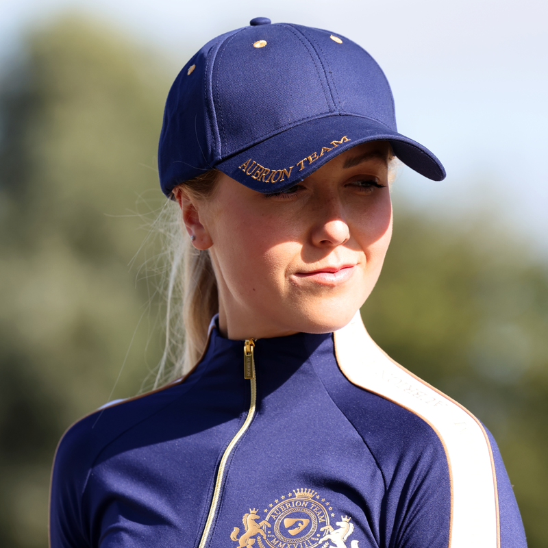 Aubrion Team Cap - Midnight-7