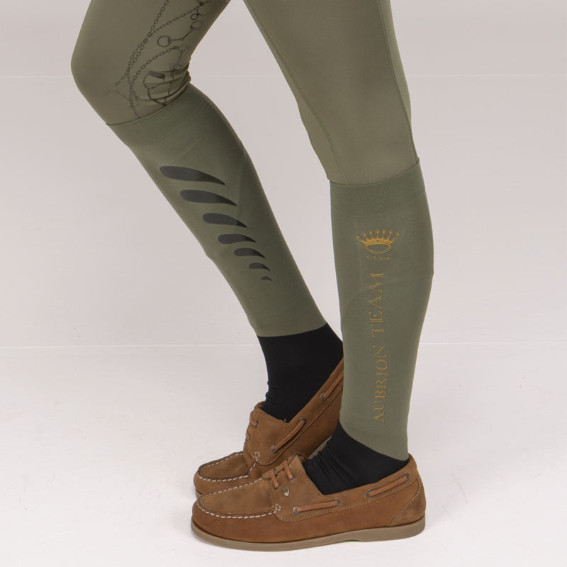 Aubrion Team Socks - Moss -2