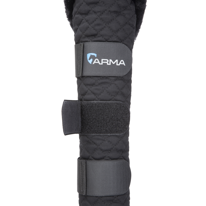 Shires ARMA SupaFleece Tail Guard - Black-2