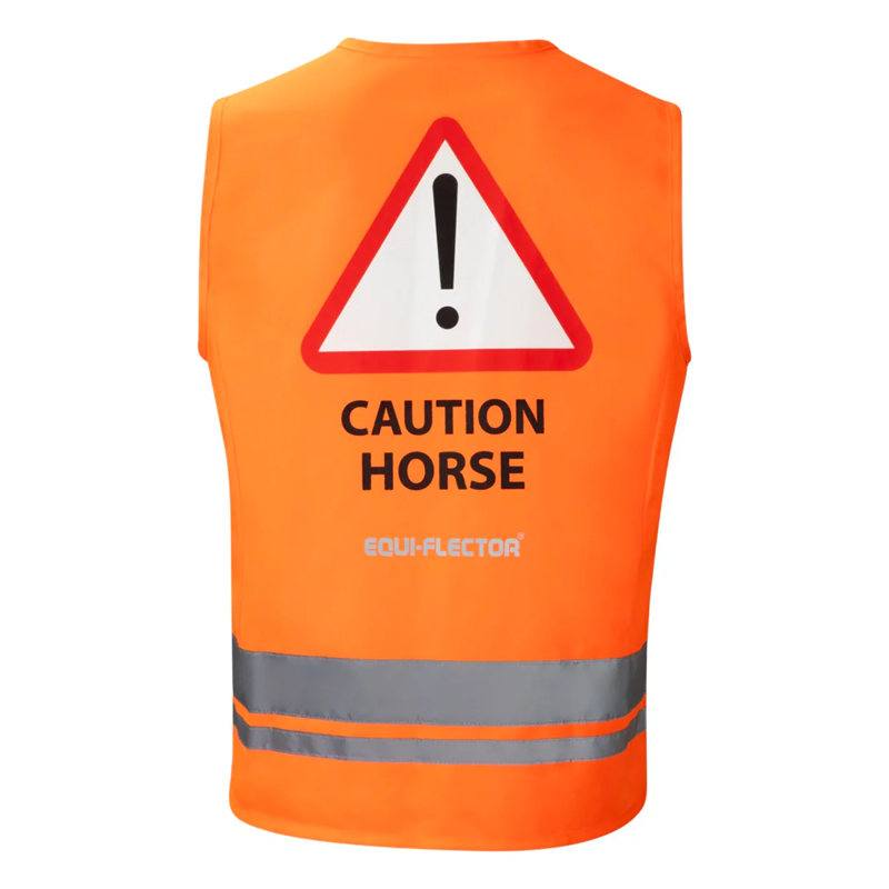 Shires Equi-Flector Child's Safety Vest - Orange-1