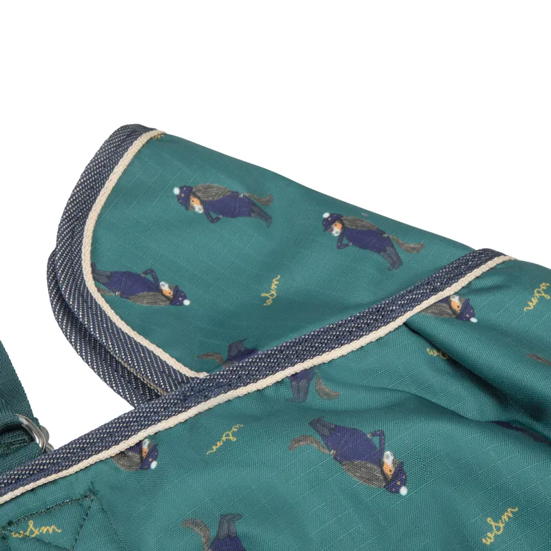 Shires Winnie and Me 200 Turnout Rug - Green-3
