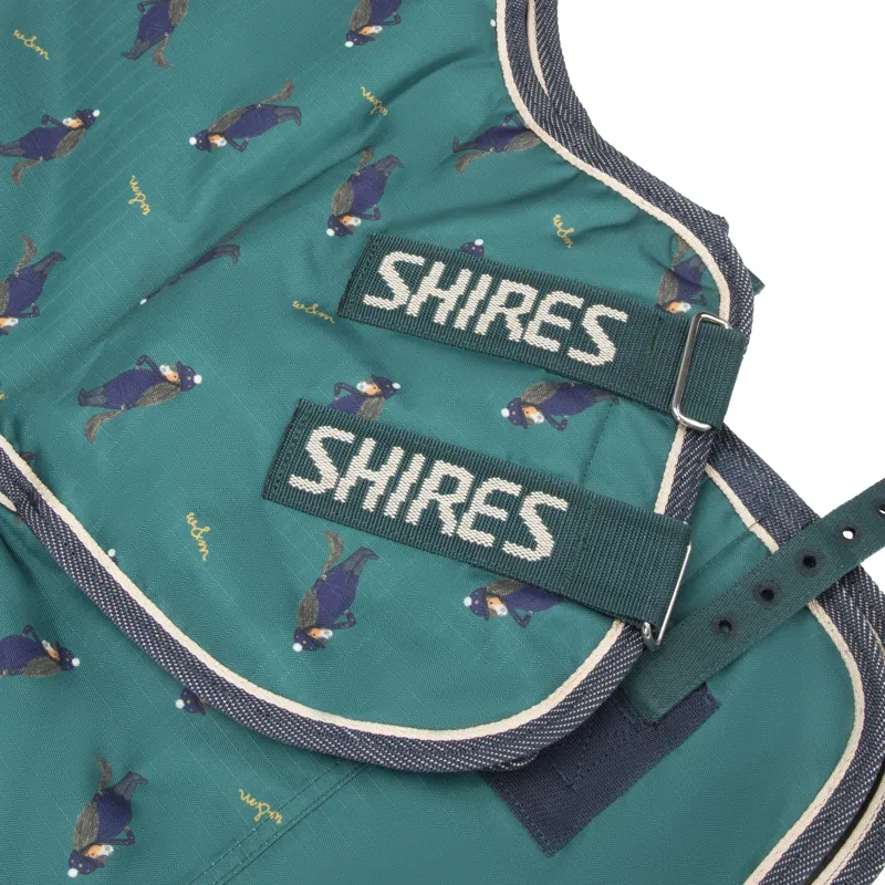 Shires Winnie and Me 200 Turnout Rug - Green-4