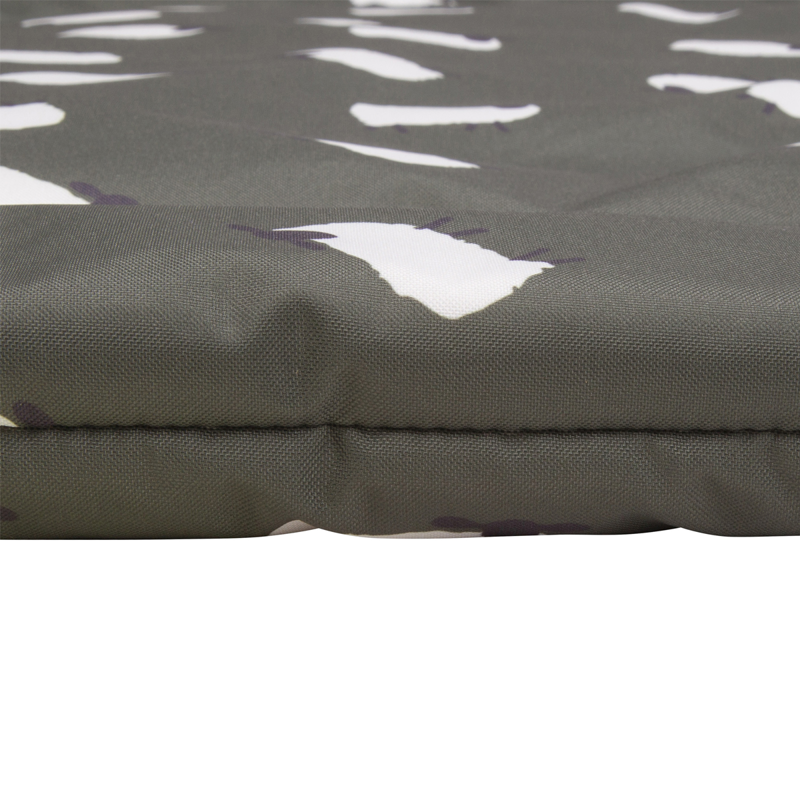 Shires Digby and Fox Waterproof Padded Dog Bed - Sheep-4