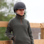 Aubrion Young Rider Core Half Zip Fleece - Green