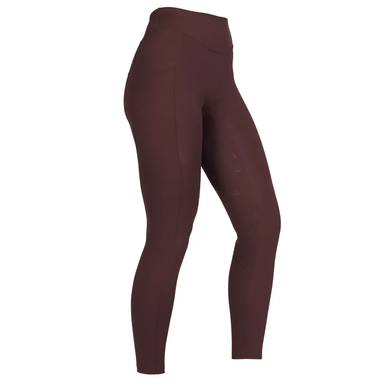 Aubrion Equestrian Winter Riding Tights - Espresso