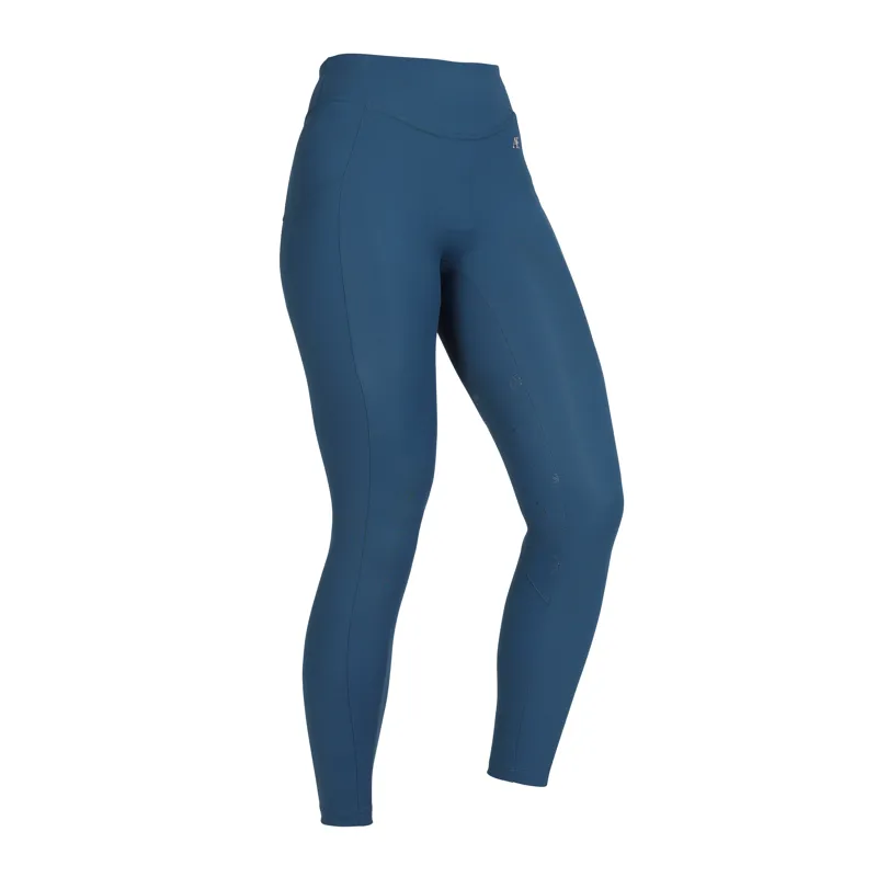 Aubrion Equestrian Winter Riding Tights - Estate Blue
