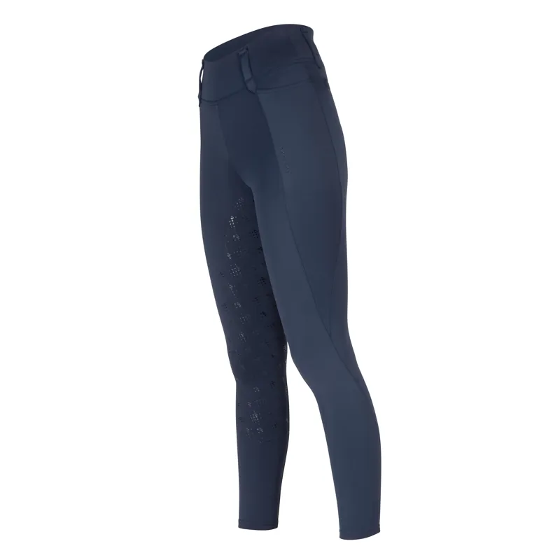 Aubrion Ladies Optima MX Riding Tights - Navy-2