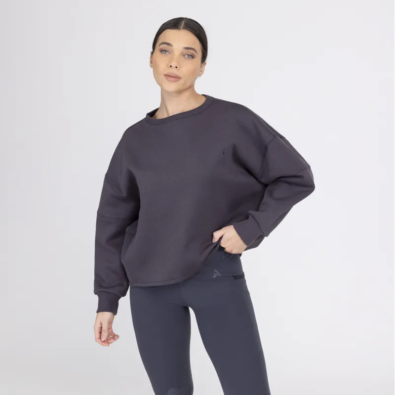 Aubrion React Sweatshirt - Charcoal-2