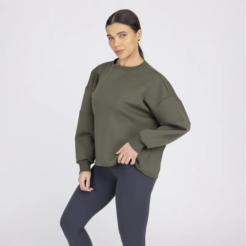 Aubrion React Sweatshirt - Khaki-1