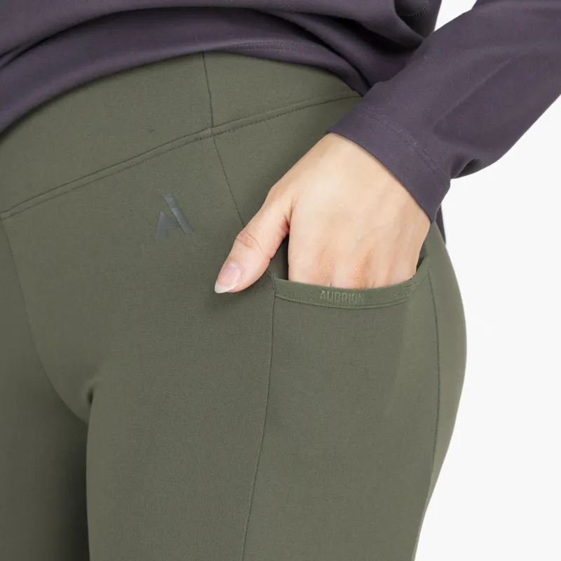 Aubrion React Sport Tights - Khaki-5