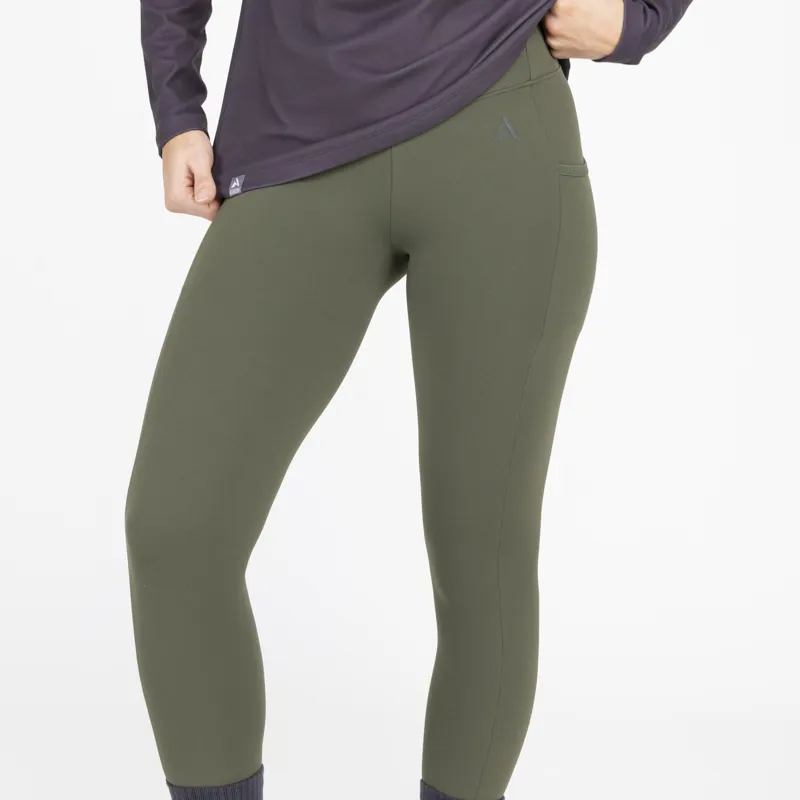Aubrion React Sport Tights - Khaki-6
