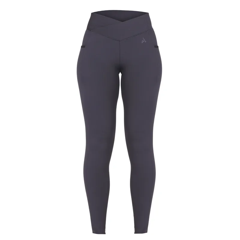 Aubrion React Sport Tights - Charcoal-3