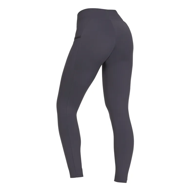 Aubrion React Sport Tights - Charcoal-2