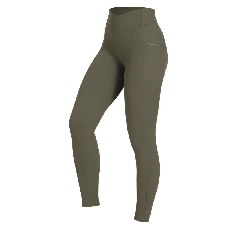 Aubrion React Sport Tights - Khaki-1