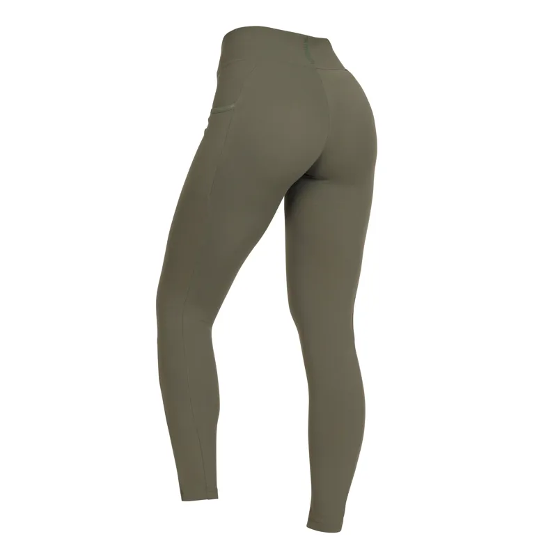 Aubrion React Sport Tights - Khaki-4