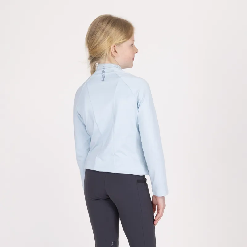 Aubrion Young Rider React Winter Base Layer - Arctic Blue-2
