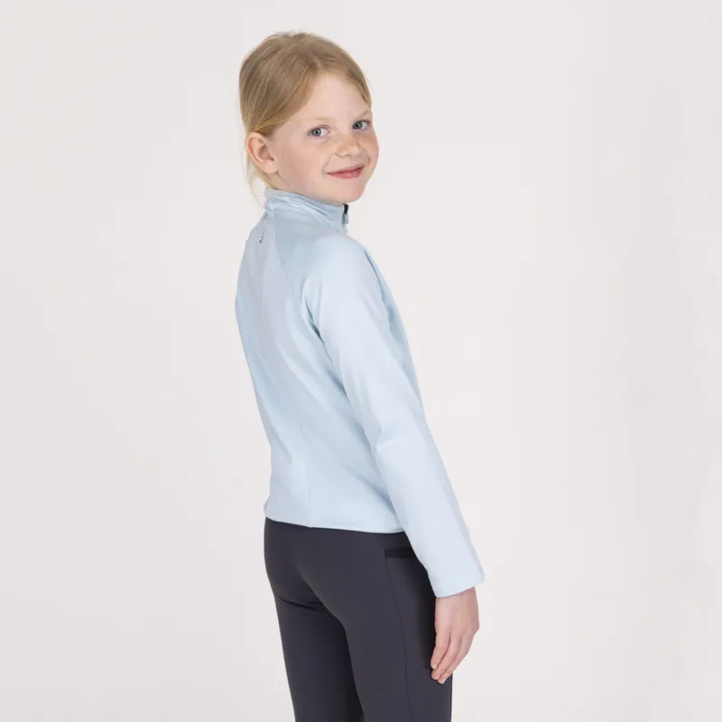 Aubrion Young Rider React Winter Base Layer - Arctic Blue-3