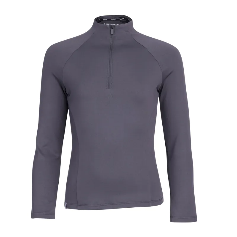 Aubrion Young Rider React Winter Base Layer - Charcoal-3