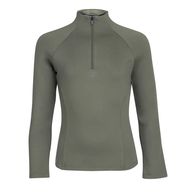 Aubrion Young Rider React Winter Base Layer - Khaki-3