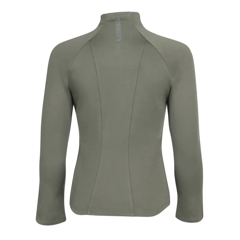 Aubrion Young Rider React Winter Base Layer - Khaki-4