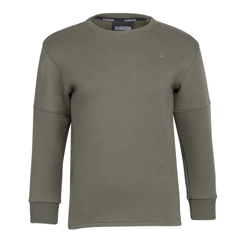 Aubrion Young Rider React Sweatshirt - Khaki-4