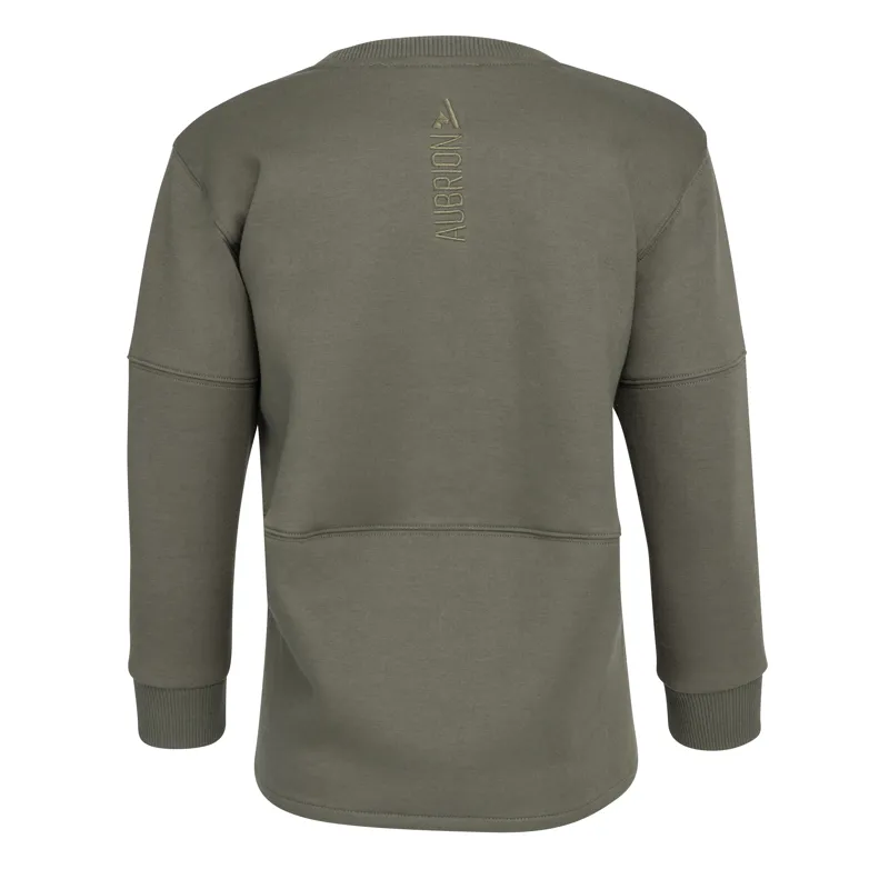Aubrion Young Rider React Sweatshirt - Khaki-5