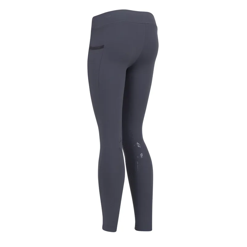 Aubrion Young Rider React Crossover Riding Tight - Charcoal-3