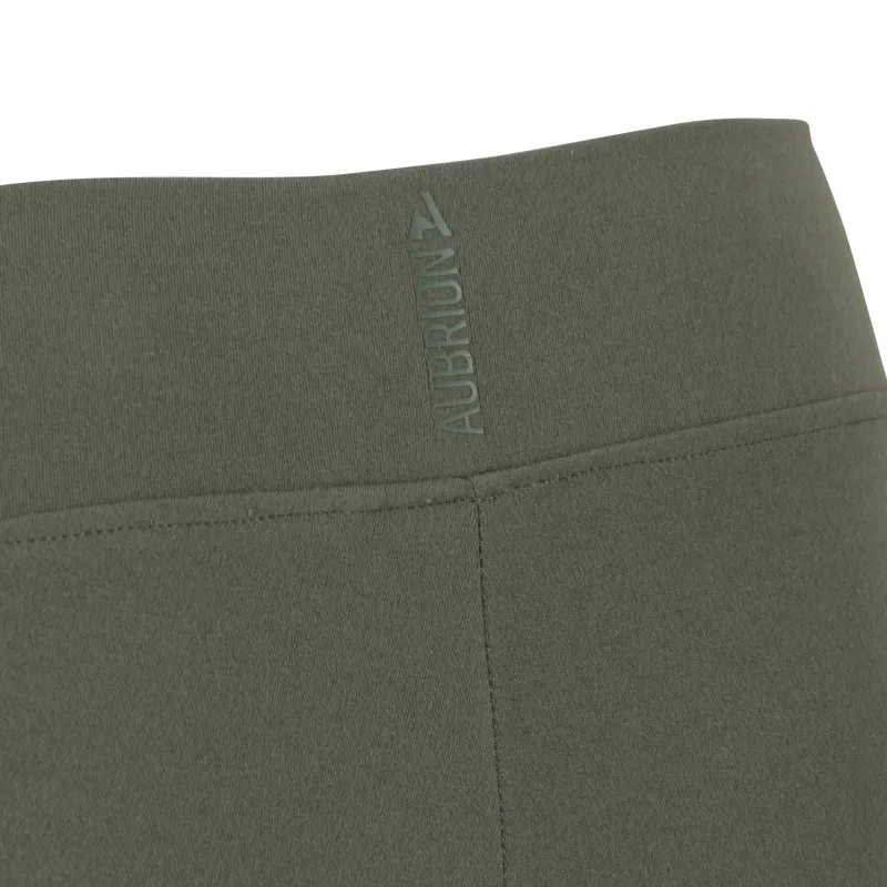 Aubrion Young Rider React Crossover Riding Tight - Khaki-5