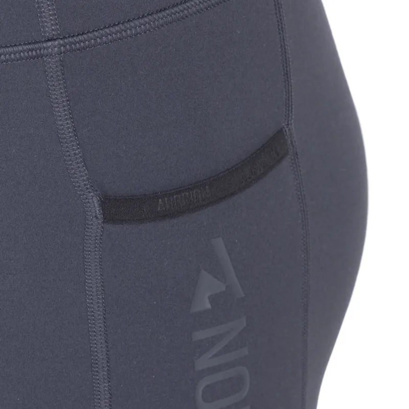 Aubrion Young Rider React Winter Tights - Charcoal-9