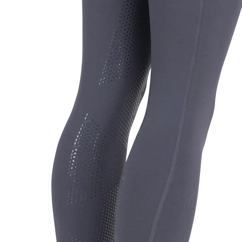 Aubrion Young Rider React Winter Tights - Charcoal-7