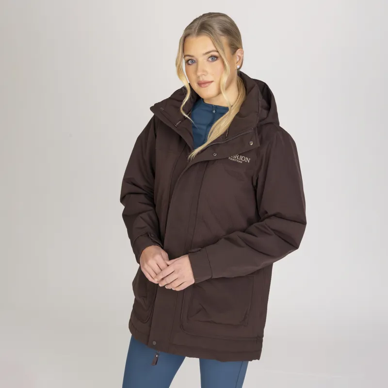 Aubrion Equestrian Winter Coat - Espresso-1