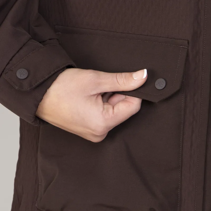 Aubrion Equestrian Winter Coat - Espresso-10