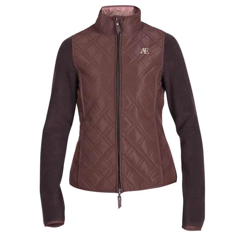 Aubrion Equestrian Hybrid Jacket - Espresso-1