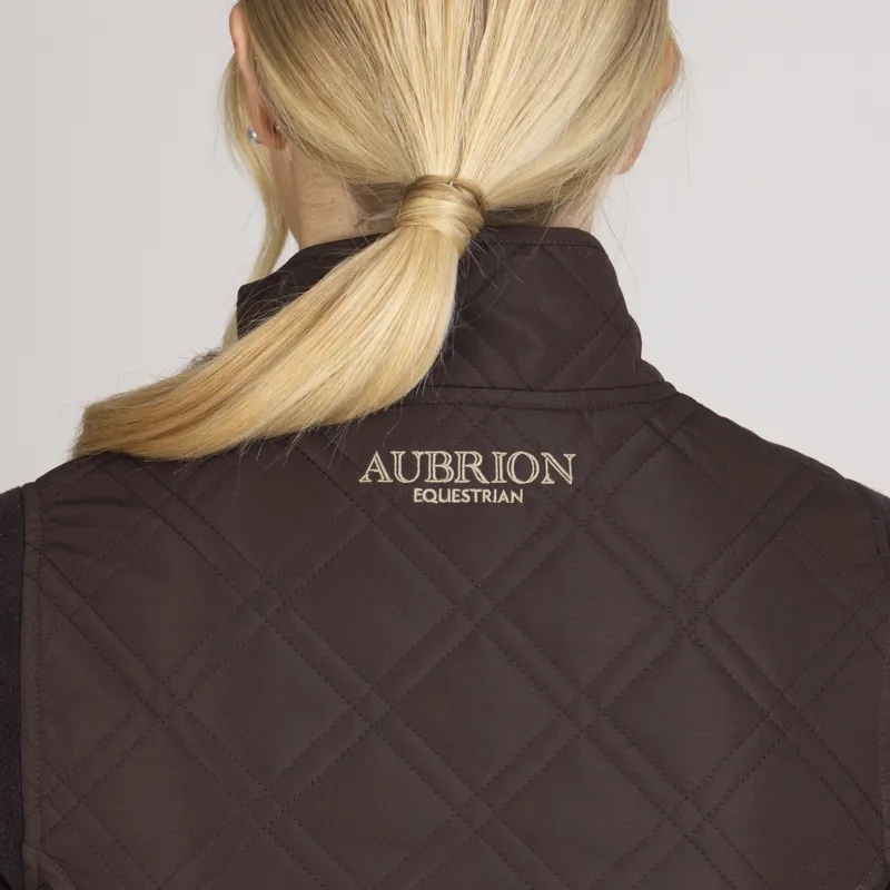 Aubrion Equestrian Hybrid Jacket - Espresso-5