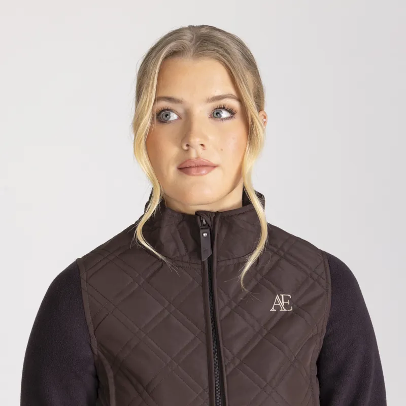 Aubrion Equestrian Hybrid Jacket - Espresso-6