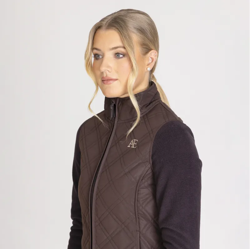 Aubrion Equestrian Hybrid Jacket - Espresso-7