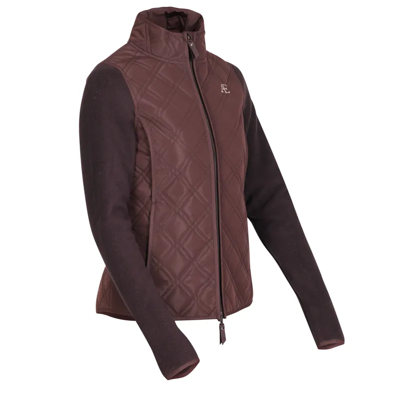 Aubrion Equestrian Hybrid Jacket - Espresso-2