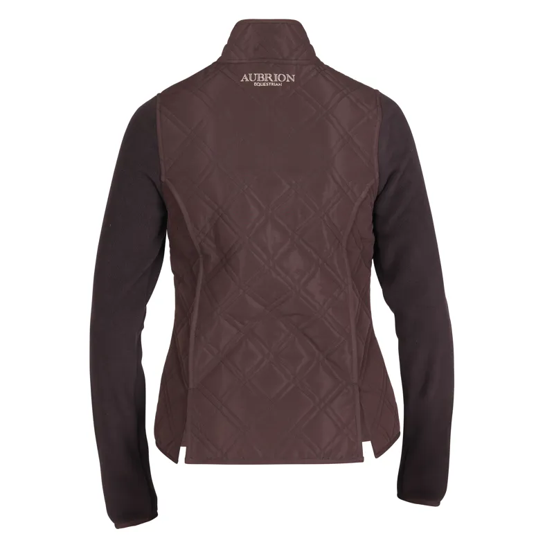 Aubrion Equestrian Hybrid Jacket - Espresso-3